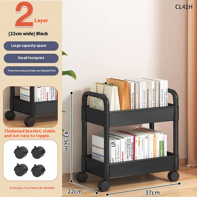 Carrito Organizador Móvil Multiusos de Pisos - Estantería Modular para Dormitorio y Cocina - Image 8