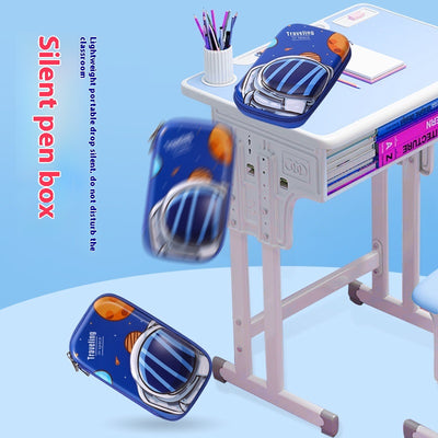 Estuche Escolar Grande Anti-Caídas con Alta Capacidad EVA para Primaria - Image 4