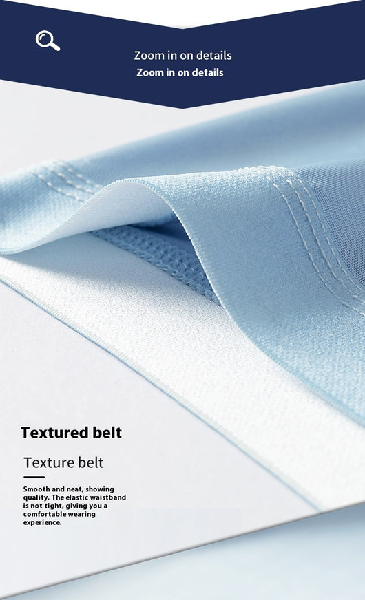 Ropa Interior de Seda de Hielo para Hombre Talla Grande Verano Sin Marcas - Image 27