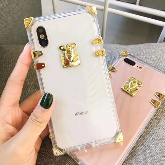 Funda Transparente Cuadrada para Teléfono - Image 11