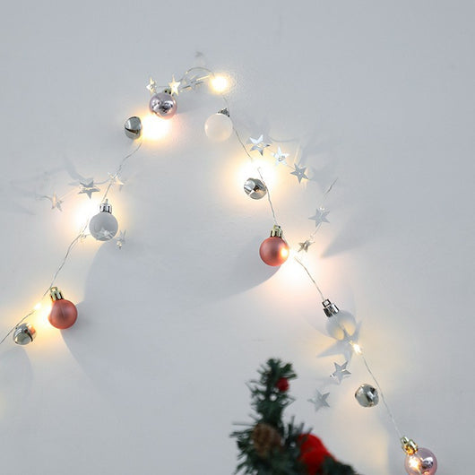 Cadena de Luces LED con Campanas Navideñas - Decoración Navideña Interior - Image 33