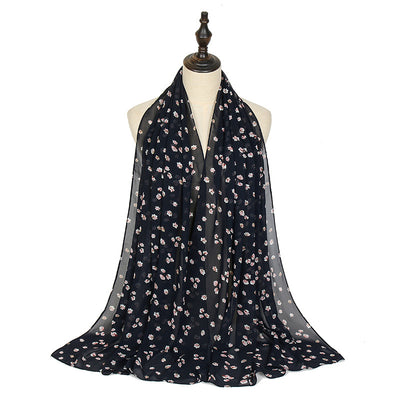 Pañuelo Floral de Gasa Transpirable - Image 17