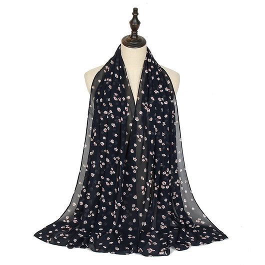 Pañuelo Floral de Gasa Transpirable - Image 17
