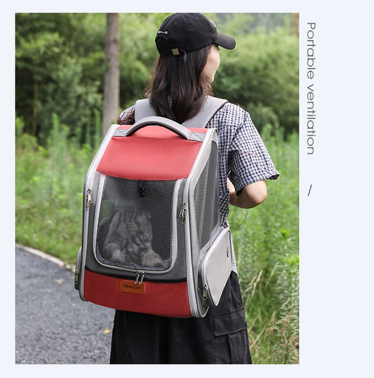 Mochila Transportadora Expandible para Mascotas - Gran Capacidad - Image 16