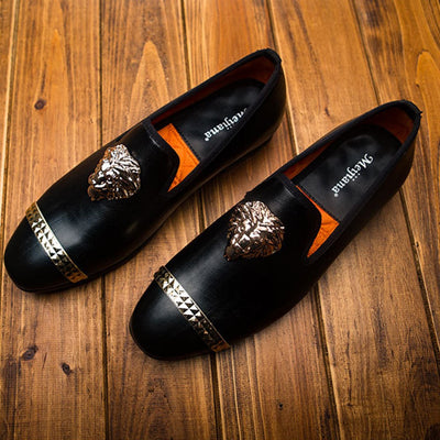 Zapatos Casuales Talla Grande Punta Afilada Slip-On Tendencia