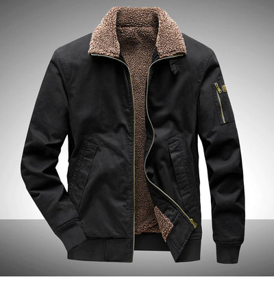 Overol Casual Holgado de Algodón Grueso Forrado en Fleece para Tallas Grandes - Image 22
