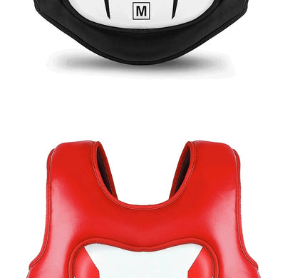 Protector Pectoral de Competencia Sanda - Armadura Acolchada para Boxeo y Artes Marciales - Image 17