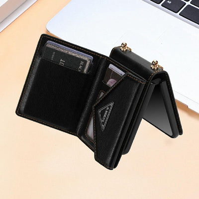 Funda Protectora con Cartera Lateral para Samsung Galaxy Z Flip4 y Flip5