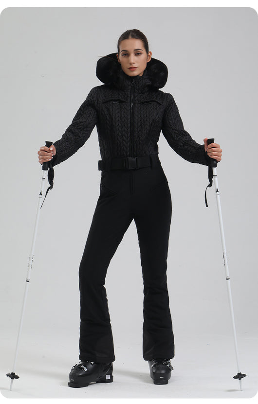 Traje de Esquí Térmico Impermeable para Mujer - Protección Total en Montaña - Image 23