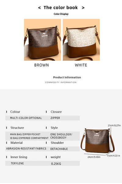 Bolso Mensajero de Cuero Suave Retro - Versátil y Elegante - Image 13