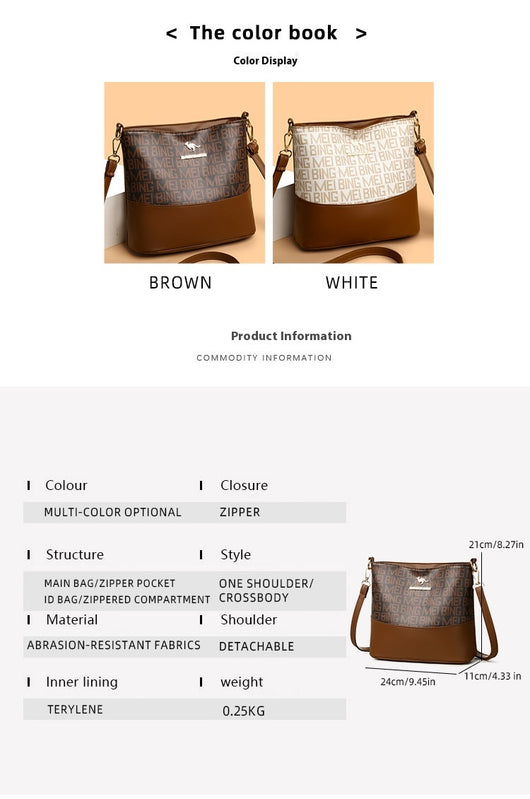 Bolso Mensajero de Cuero Suave Retro - Versátil y Elegante - Image 13