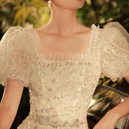 Vestido Sirena de Gasa Elegante para Mujer - Image 3
