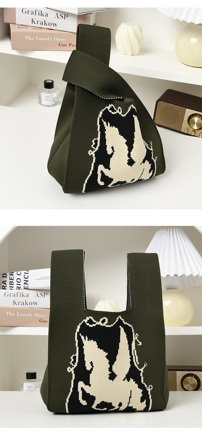 Bolsa de Mano Casual para Estudiantes con Compartimentos de Almacenamiento - Image 35