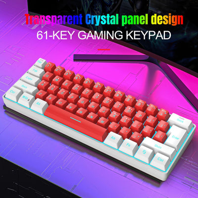 Teclado Membrana 61 Teclas con Cable Simple - Image 6