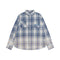 Camisa de Manga Larga con Degradado de Color para Hombre