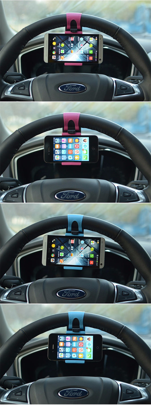 Soporte Universal para Teléfono en Auto - Clip para Volante, Bicicleta y Cámara - Image 21
