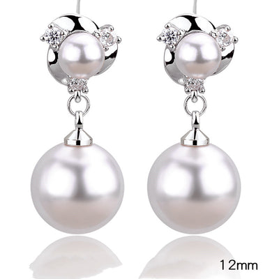 Aretes de Perla con Borla en Plata Esterlina para Mujer - Image 10