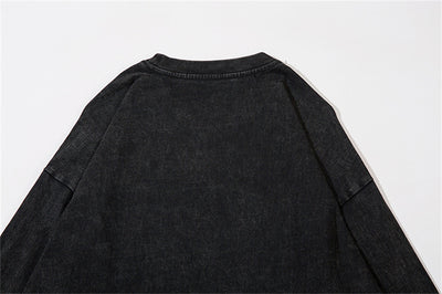 Playera Estampada con Patrón Abstracto para Hombre - Image 9