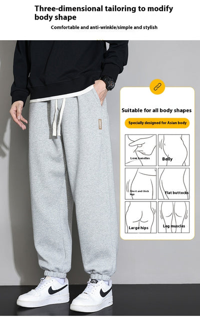 Pantalones Deportivos Holgados Talla Extra Grande para Hombre - Image 12