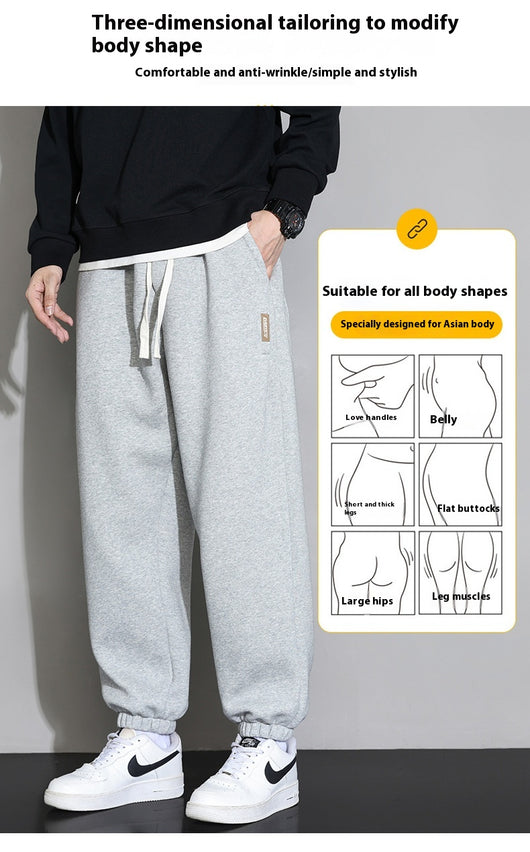 Pantalones Deportivos Holgados Talla Extra Grande para Hombre - Image 12