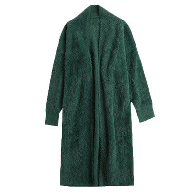 Suéter Largo Liso Multiuso para Mujer - Básico Versátil - Image 3
