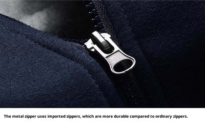 Conjunto Deportivo Dos Piezas Grueso Abrigo Polar para Hombre Talla Grande - Image 24