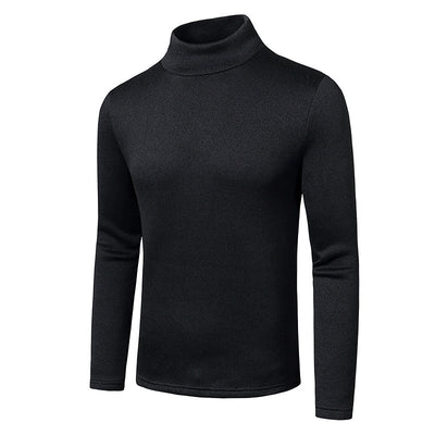 Suéter de Cuello Alto para Hombre Estilo Europeo - Calidez Premium - Image 17