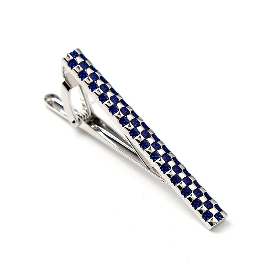 Gemelos Clásicos Púrpura y Azul con Diseño Enrejado para Hombre - Image 8