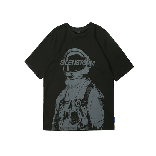 Camiseta Holgada de Algodón para Hombre - Cuello Redondo Manga Corta - Image 13