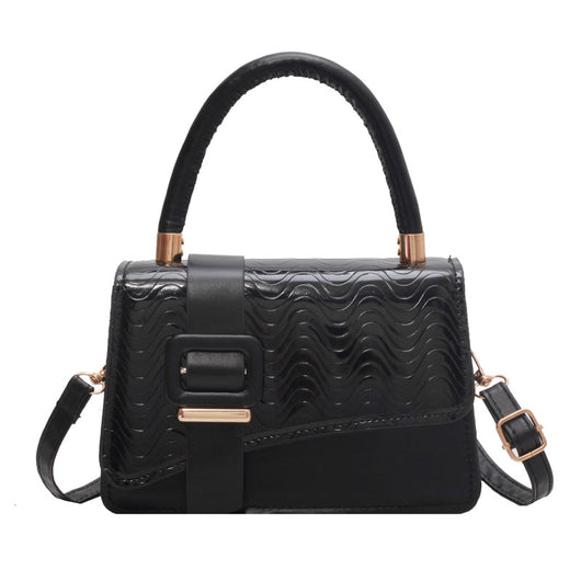 Bolsa Bandolera Cuadrada Pequeña con Patrón Brillante para Mujer - Image 2
