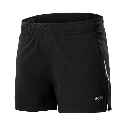 Pantalones Deportivos de Corte 3/4 con Doble Capa para Hombre - Primavera y Verano