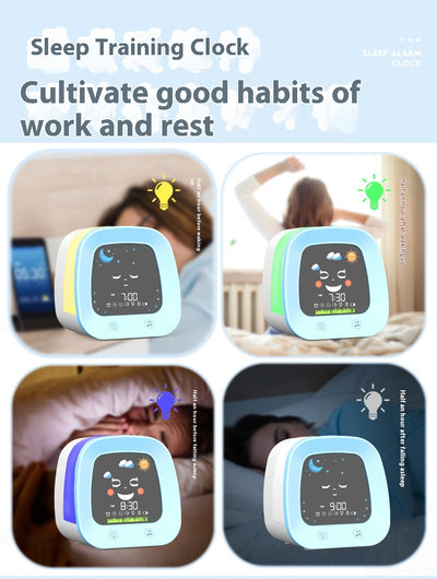 Reloj Despertador Musical Infantil con Luz Nocturna y Función Silencio - Image 14