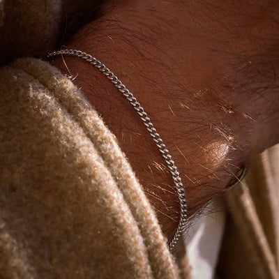 Pulsera Cubana de Acero Inoxidable para Hombre - Ajustable y Resistente al Desvanecimiento - Image 13