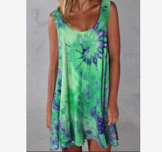 Falda Vestido Tie Dye para Mujer - Image 4