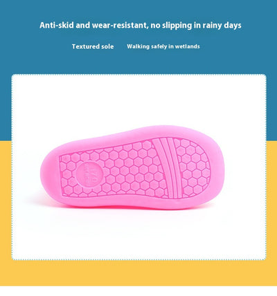 Botas de Lluvia Infantiles Cortas Antideslizantes Impermeables - Image 22