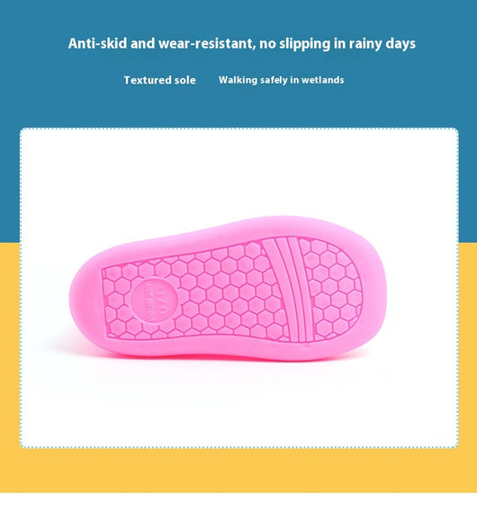 Botas de Lluvia Infantiles Cortas Antideslizantes Impermeables - Image 22