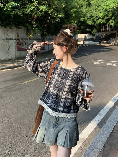Blusa Suelta Primavera-Otoño para Mujer Petite - Image 10