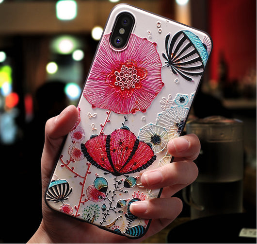 Funda para iPhone Estilo Chino con Relieve Grabado y Acabado Mate - Image 16