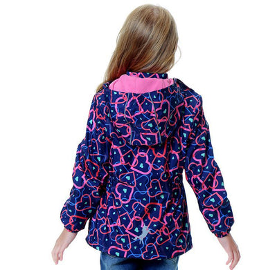 Chaqueta Impermeable con Capucha para Niños y Niñas - Diseño Moderno Midi - Image 9