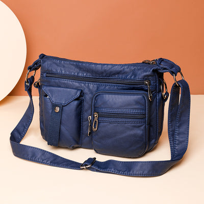 Bolso Bandolera Mujer Lavado con Gran Capacidad - Estilo Versátil - Image 12