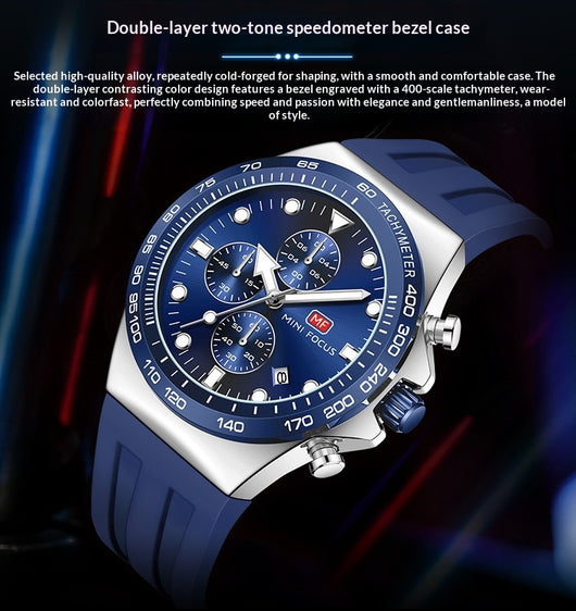 Reloj Deportivo Multifuncional para Hombre - Cuarzo Resistente - Image 14