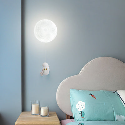 Lámpara de Pared Luna para Habitación Infantil Diseño Minimalista Moderno - Image 8