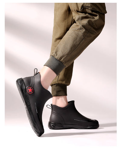 Botas Cortas Impermeables para Hombre - Diseño Moderno, Suela Antideslizante - Image 22