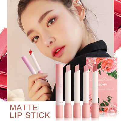 Estuche de Labiales Mate Efecto Cigarro - Colección 4 Flores - Image 3