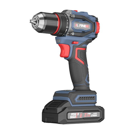 Taladro Atornillador Inalámbrico 21V Brushless con Maletín Completo