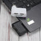 Hub USB 2.0 Giratorio Multifunción con Lector de Tarjetas y 3 Puertos