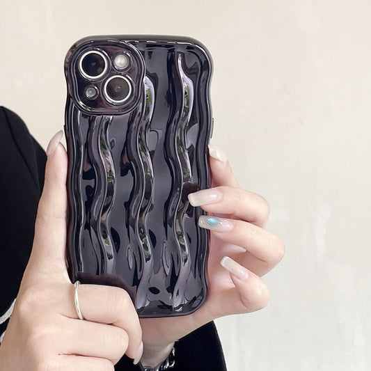 Funda para Teléfono con Efecto Ondas de Agua - Colores Sólidos - Image 2