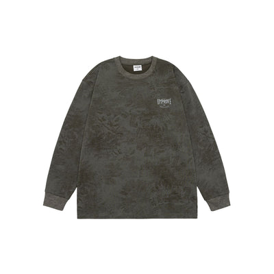 Playera Oversized Manga Larga Tie-Dye Retro Estilo Vintage - Image 6