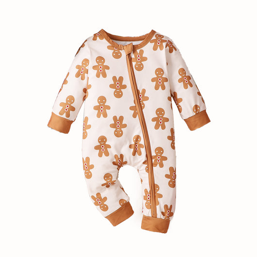 Pijama Navideño Infantil de una Pieza con Cierre - Image 5