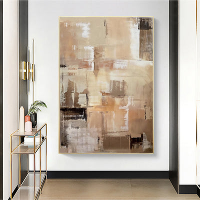 Cuadro Abstracto Moderno en Óleo - Lienzo Enrollable sin Marco para Decoración - Image 13